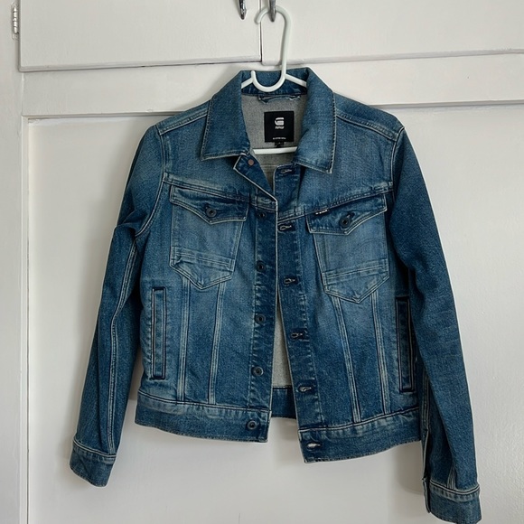 G-STAR RAW Arc 3D Denim Jacket Womens size S - Picture 1 of 4